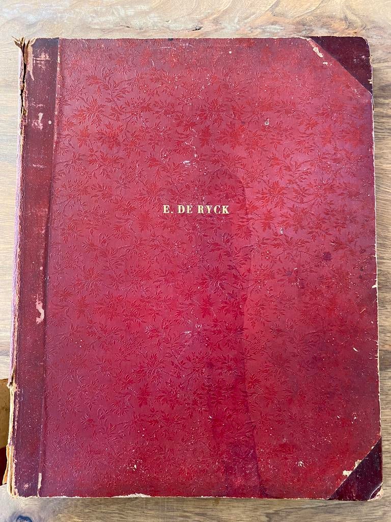 Antiek partiturenboek piano druk 1896, Antiquités & Art, Enlèvement ou Envoi