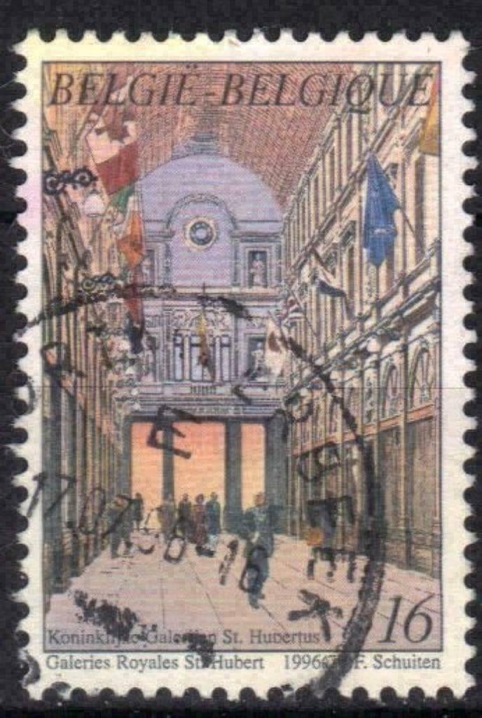 Belgie 1996 - Yvert/OBP 2643 - Brussel (ST), Verzenden, Gestempeld, Gestempeld, Europa
