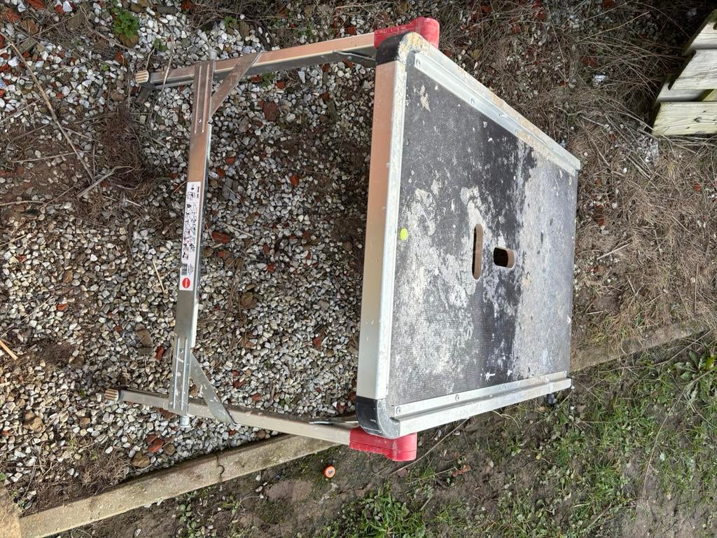 Werkplatform voor trap, Doe-het-zelf en Bouw, Ophalen, Gebruikt, Ladder