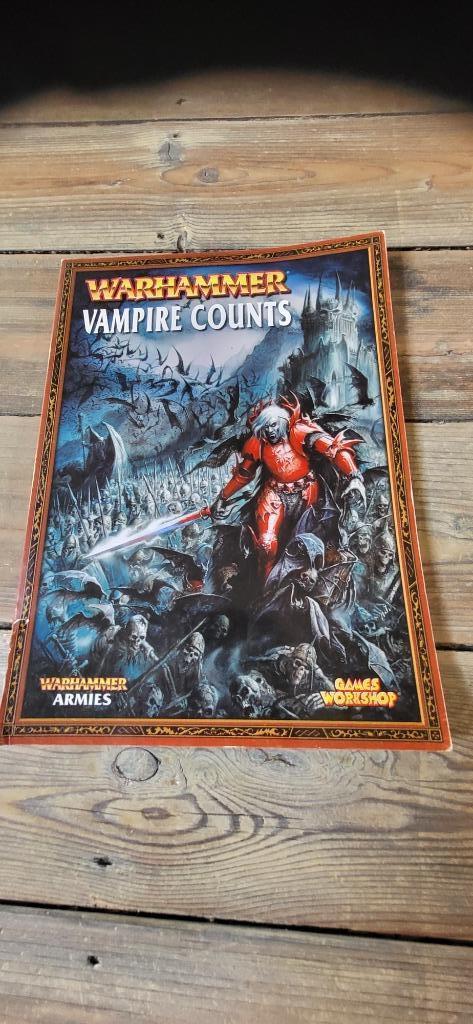 Warhammer 7th Vampire Counts Army Book, Ophalen of Verzenden, Gebruikt, Warhammer, Boek of Catalogus