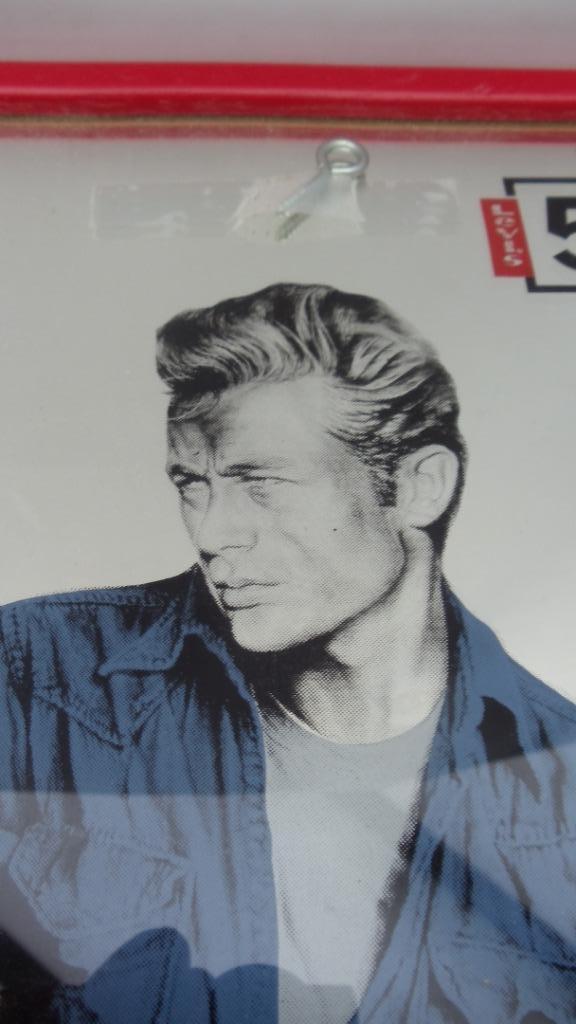 Kader spiegel met James Dean print, Ophalen, Nieuw, Film, Overige typen