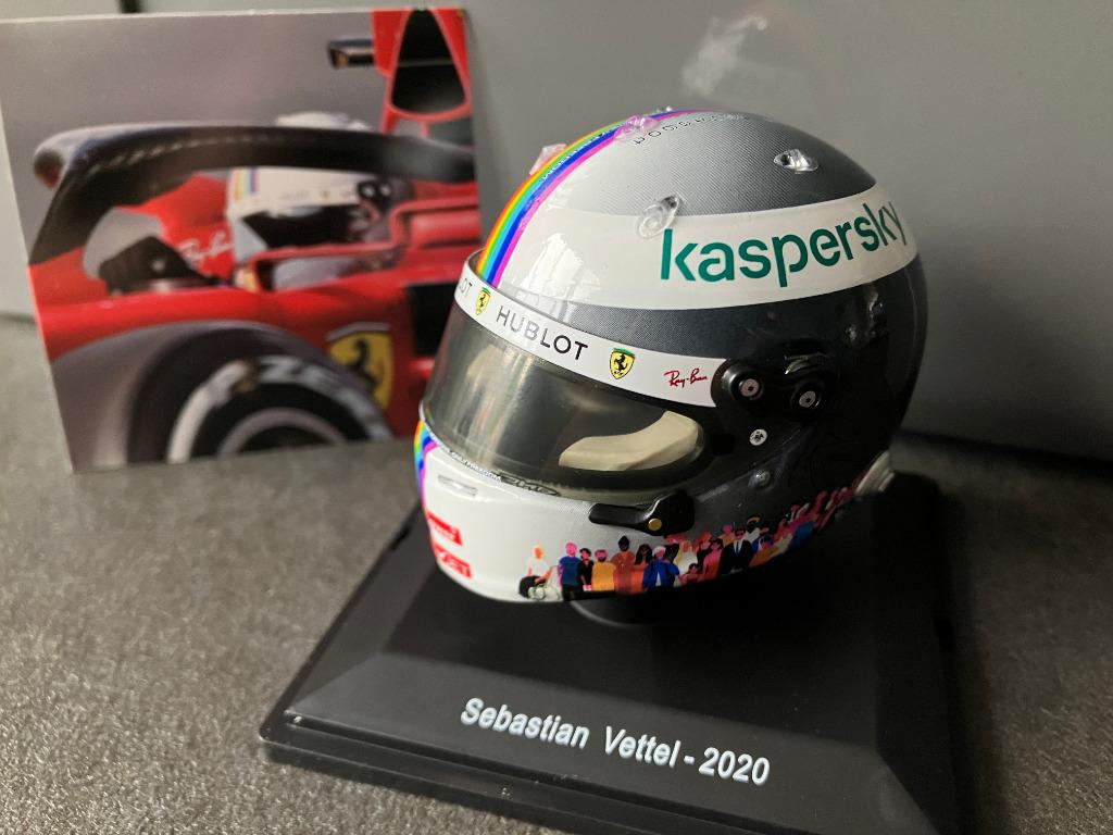 Sebastian Vettel 1:5 helm 2020 Turkish GP Ferrari SF1000, Enlèvement ou Envoi, Neuf, ForTwo