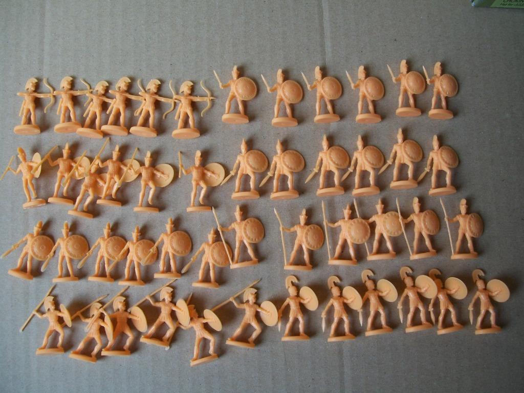 figurines originales de l'Atlantique (1/72) Grèce antique, Enlèvement ou Envoi, Utilisé, Historique, Figurine(s)