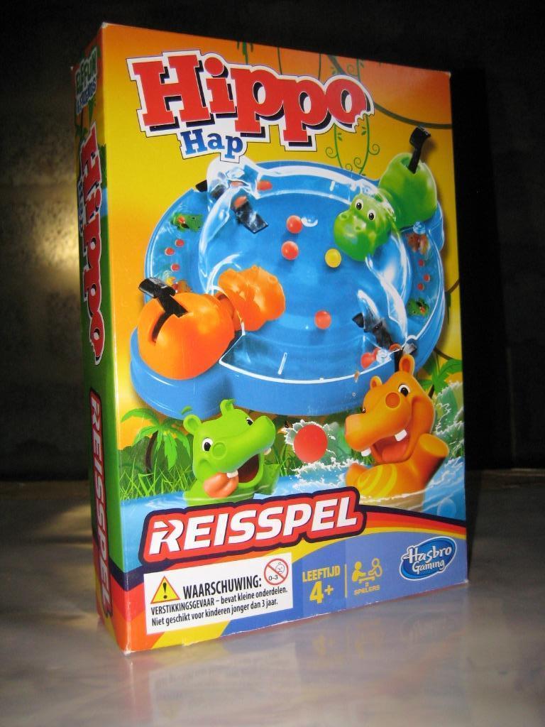 Reisspel Hippo Hap - Hasbrogaming, Hobby en Vrije tijd, Een of twee spelers, Ophalen of Verzenden, Nieuw, HASBRO