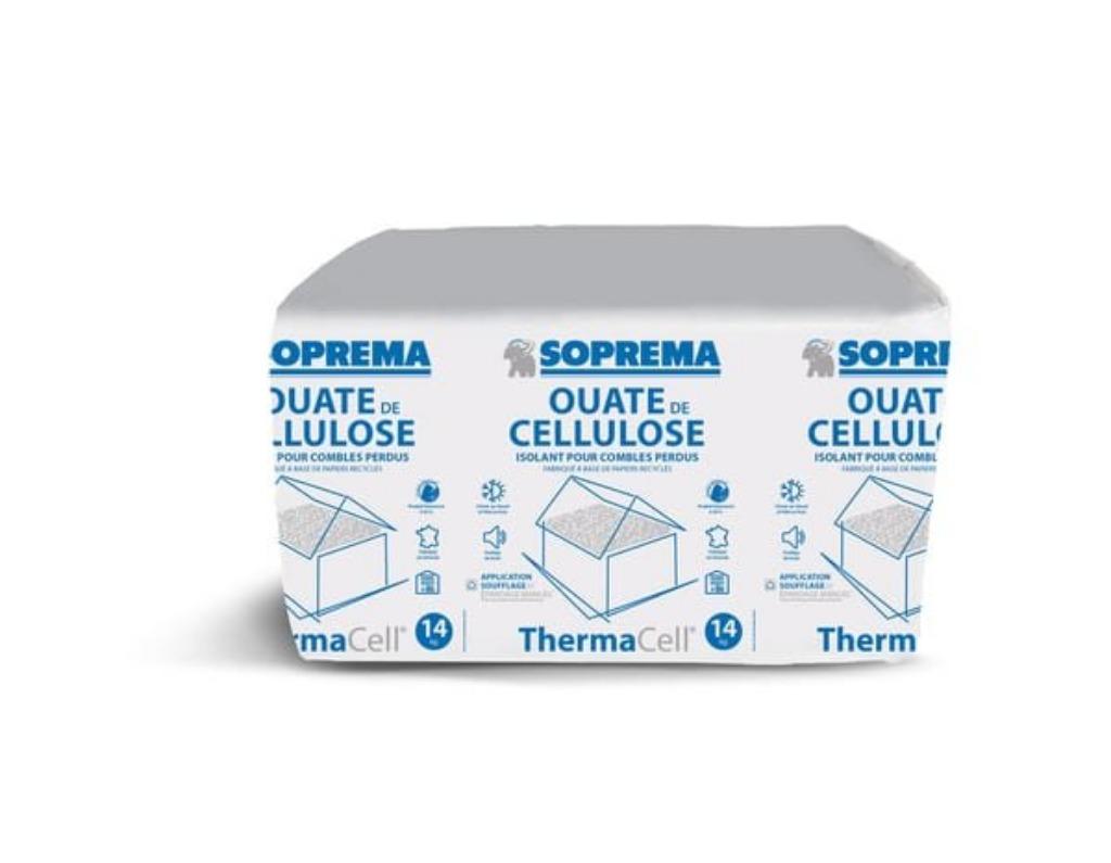Ouate de cellulose pour combles et murs - 14 kg : 15 €, Enlèvement, Neuf, Bricolage