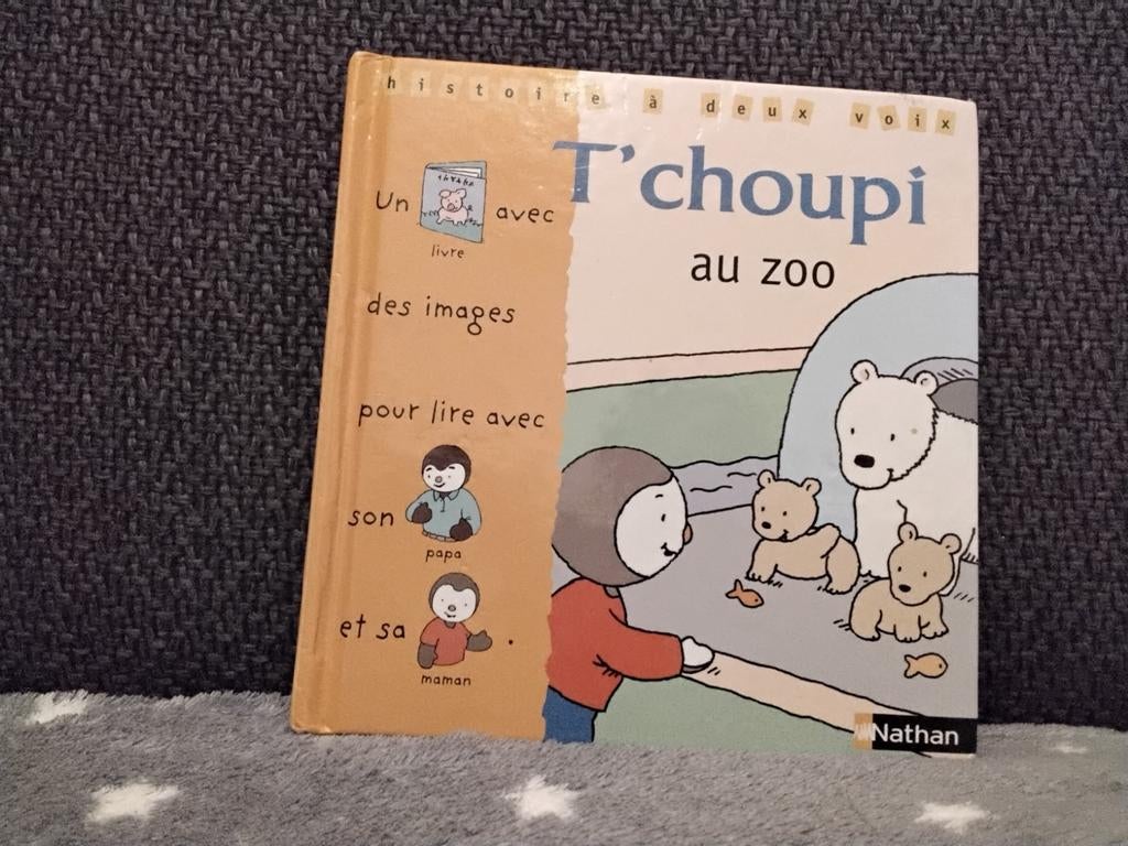 T’choupi au zoo, Boeken