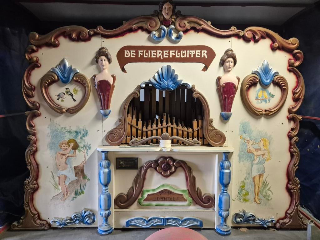 Orgue ancien avec remorque, Enlèvement