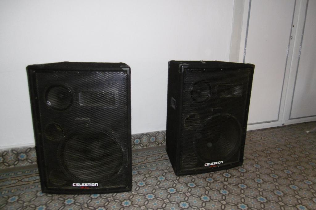 Enceintes Celestion CR 153,  300 w., TV, Hi-fi & Vidéo, Enceintes, Utilisé, 120 watts ou plus, Autres marques, Enlèvement
