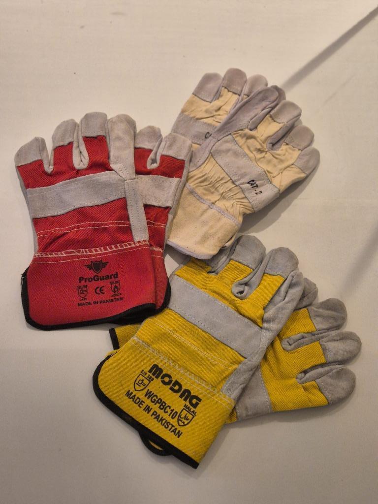 Dakdekkers handschoenen maat nr.10 € 2,99 excl, Bricolage & Construction, Tuiles & Revêtements de toit, Neuf, Autres types, Autres matériaux