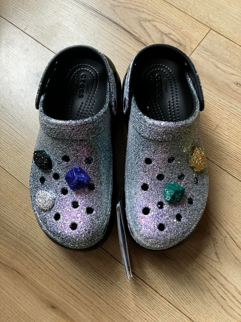 Crocs megacrush asteroid, Neuf, Enlèvement, Sabots, Noir