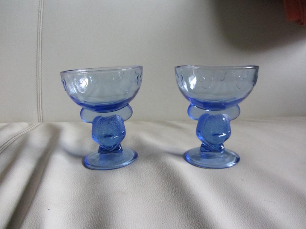 2 coupes à glace Mickey, Enlèvement ou Envoi, Neuf, Verre