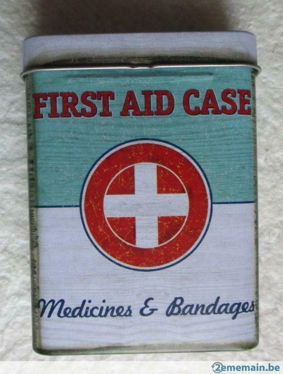 the first aid - boîte en métal (mod. 2), Ophalen of Verzenden, Nieuw
