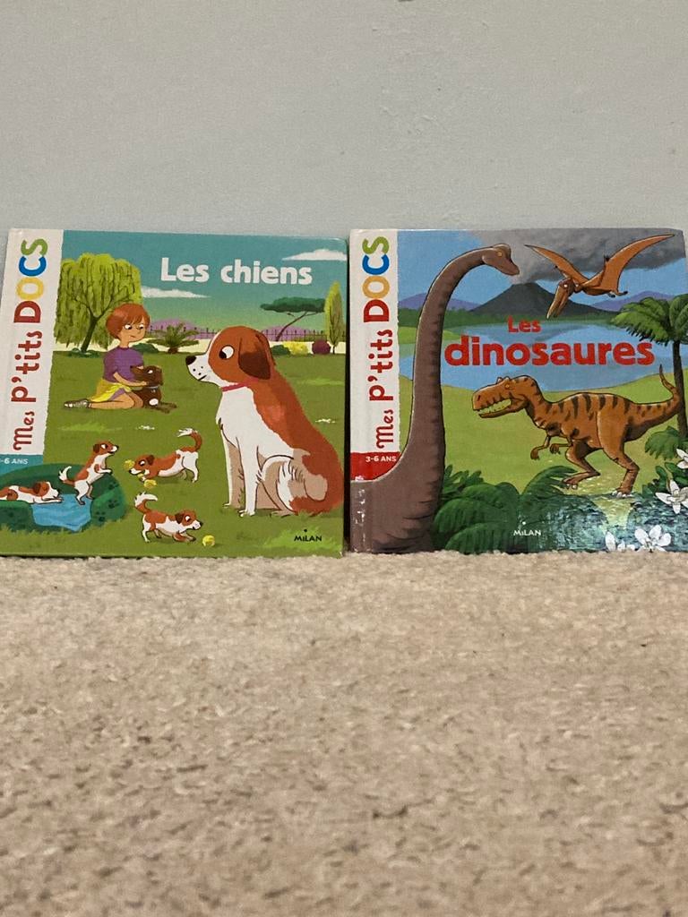 2 livres mon p’tit,DOCS, Livres, Enlèvement, Comme neuf