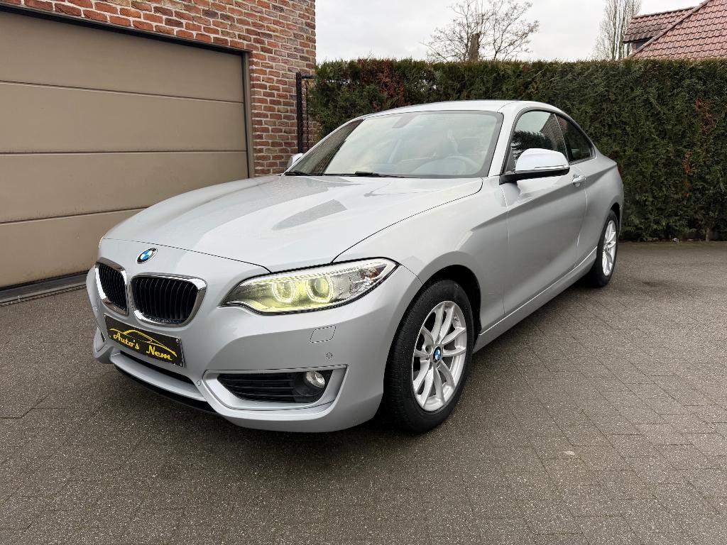 BMW 218dA Edition Sport,GARANTIE,AIRCO,NAVI,CRUISE,LED,PDC, Autos, BMW, Argent ou Gris, Entreprise, Entretenue par le concessionnaire
