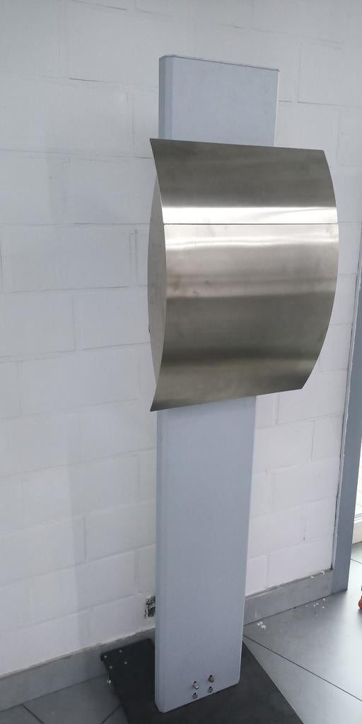 Nieuwe Inox brievenbus, Tuin en Terras, Brievenbussen, Ophalen, Inox