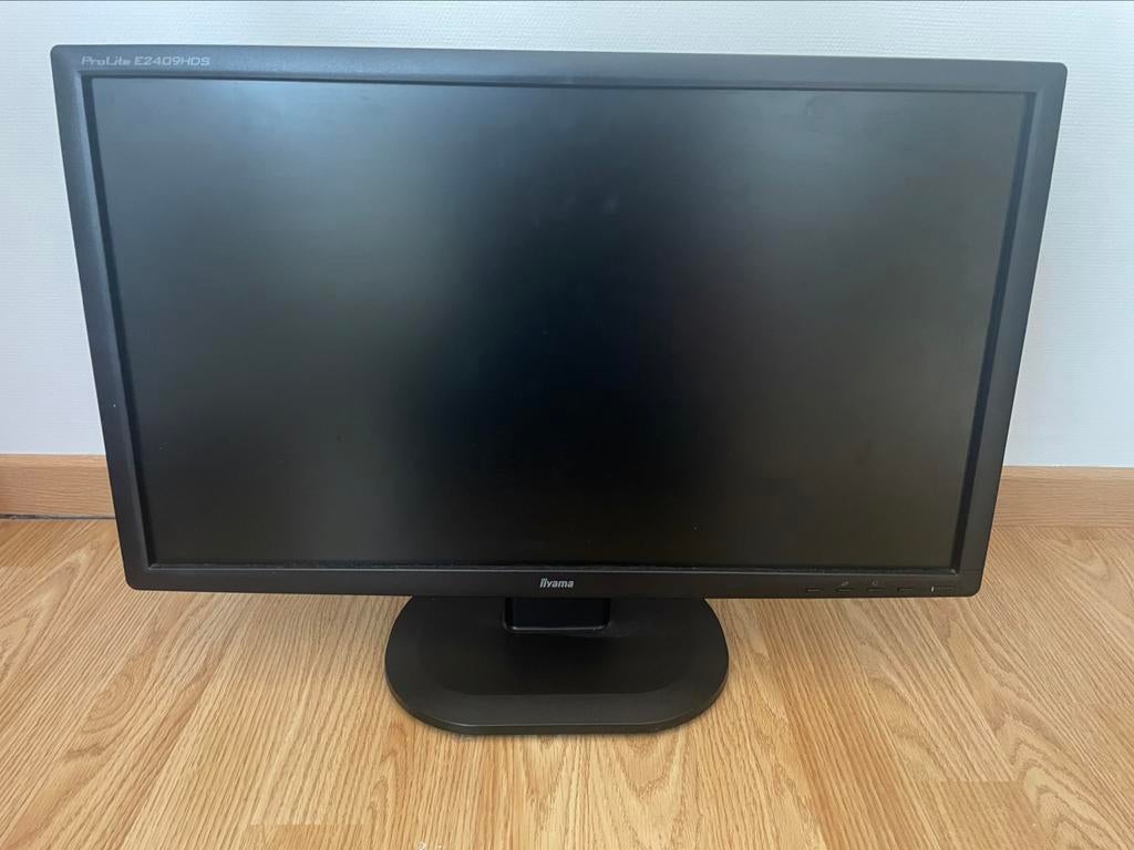 Iiyama monitor 24” met ingebouwde speakers, Computers en Software, Monitoren, Ophalen, Zo goed als nieuw, Iiyama prolite, 1 tot 2 ms