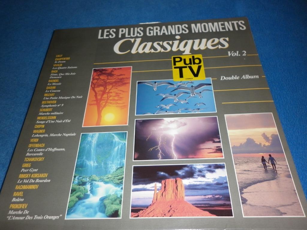 2 LP - Les plus grands moments classiques, Enlèvement ou Envoi