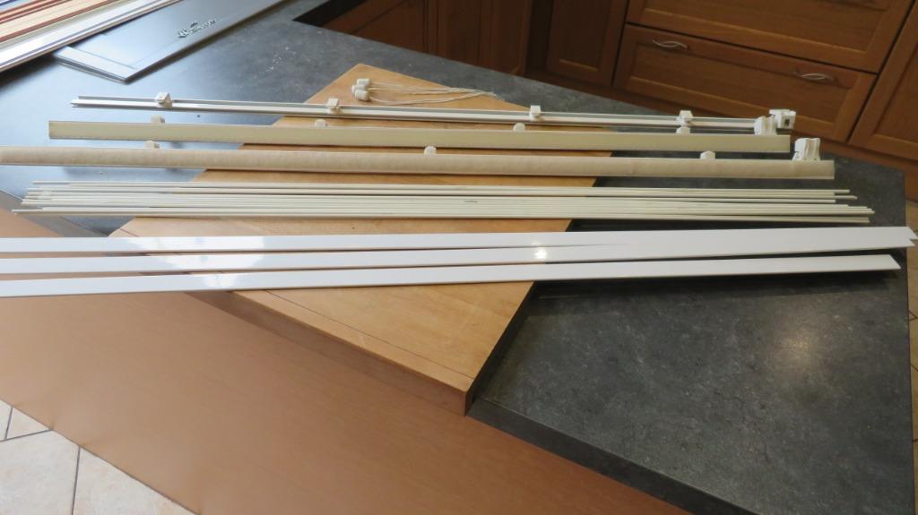 3x Kits / Mécanismes pour store bateau - A faire soi-même, Ophalen, Zo goed als nieuw, Wit