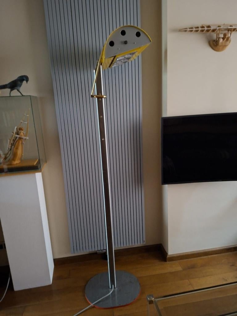 Lampe Afra et Tobia Scarpa pour Benetton années 1980, jaune, Enlèvement