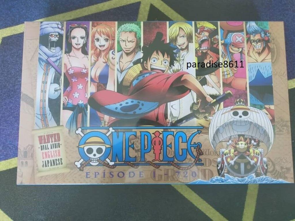 One Piece Episode 1-720 DVD Collector Box ENG en JAP Taal, Cd's en Dvd's, Ophalen of Verzenden, Nieuw in verpakking, Boxset