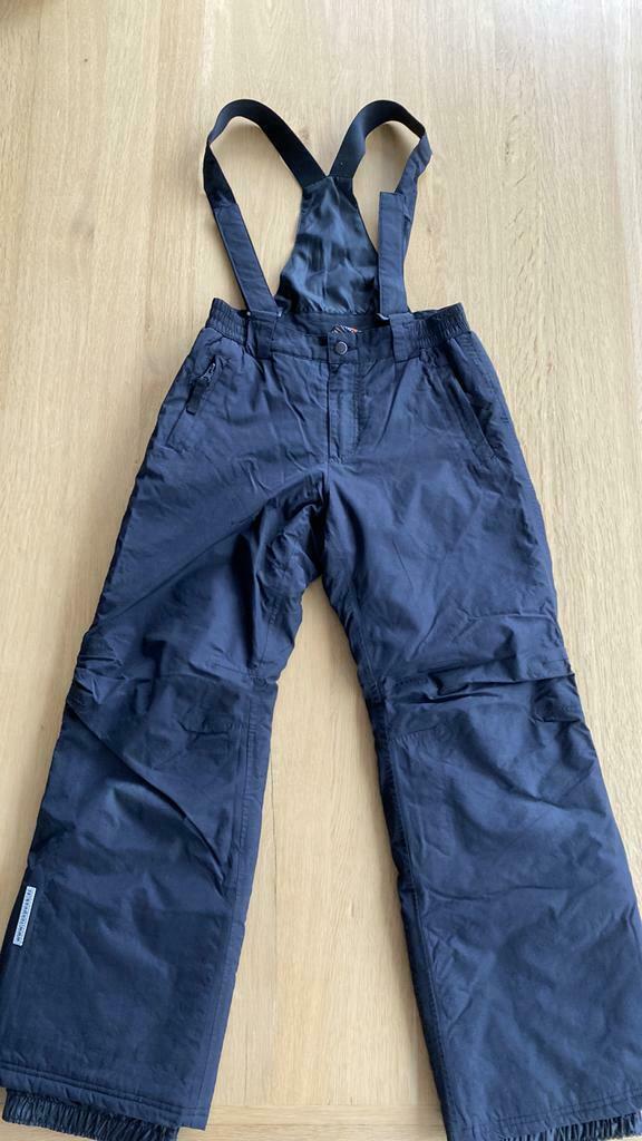 Zwarte Icepeak skibroek, maat 152, Autres marques, Enlèvement ou Envoi, Utilisé, Ski