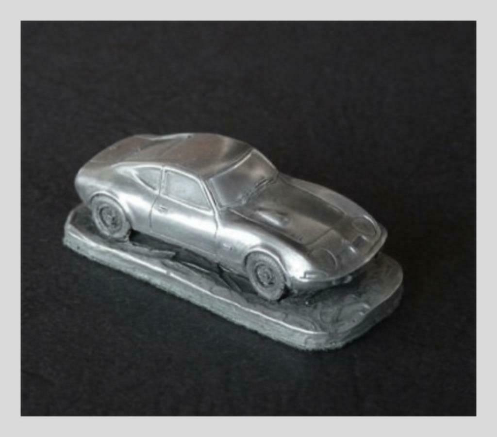 Miniatuur Opel GT 1:92 - zeer speciaal - zeer zeldzaam, Verzamelen, Automerken, Motoren en Formule 1, Zo goed als nieuw, Auto's