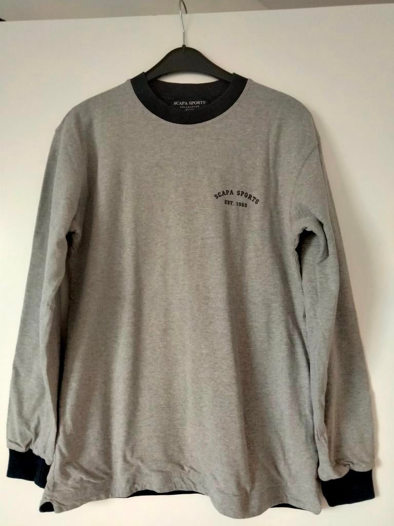 Pull Scapa Sports maat S/M, Scapa Sports, Ophalen of Verzenden, Zo goed als nieuw, Grijs