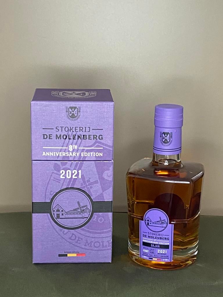 De Molenberg Whisky - 8th Anniversary Edition 2021 Bajan, Verzamelen, Ophalen, Nieuw