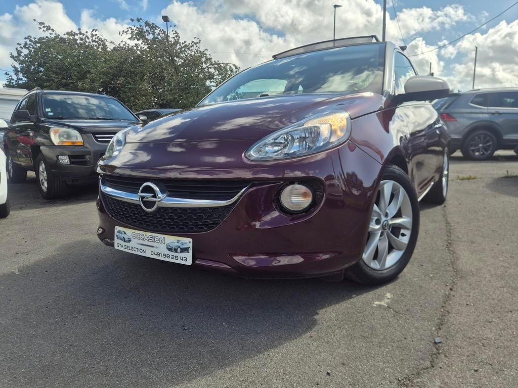 OPEL ADAM OPEN AIR 99 000KM AVEC CONTROLE RT GARANTIE, Voorwielaandrijving, 4 zetels, Cabriolet, Bedrijf