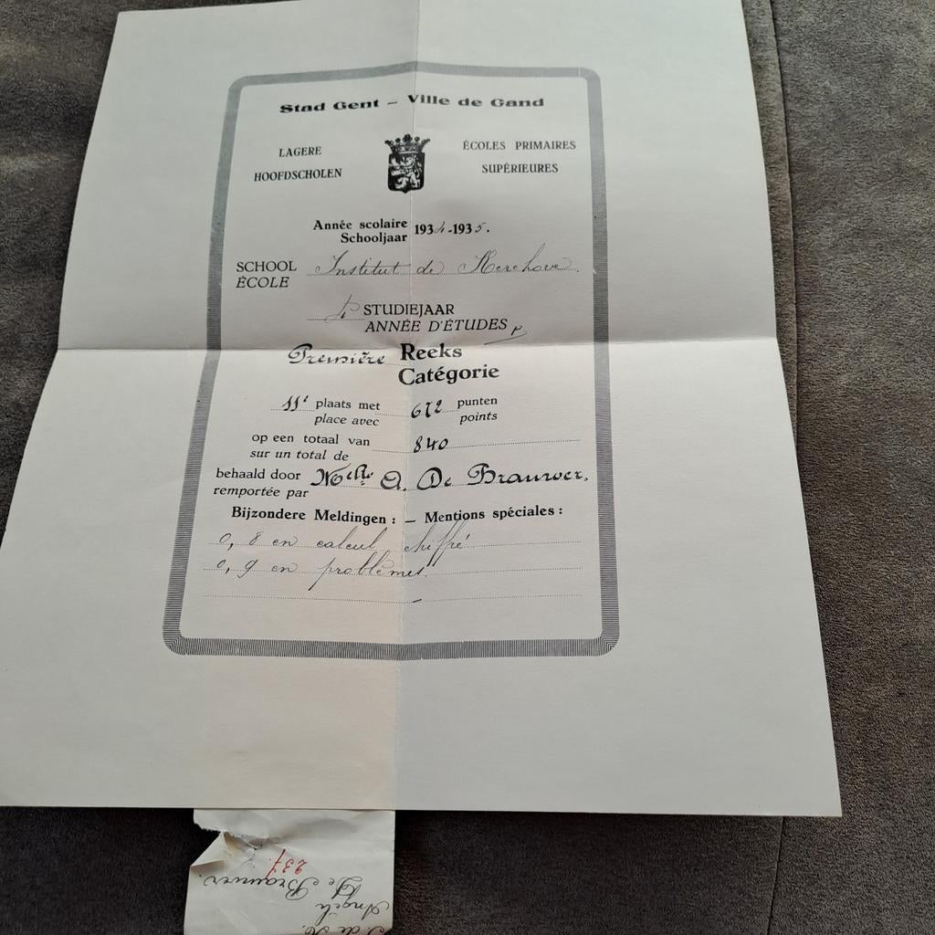 Diploma, Verzamelen, Ophalen of Verzenden
