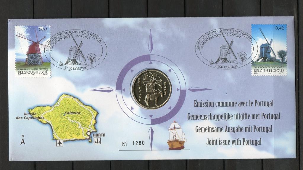 Année 2002 : 3091-3092 - Numisletter : Emission commune avec, Enlèvement ou Envoi
