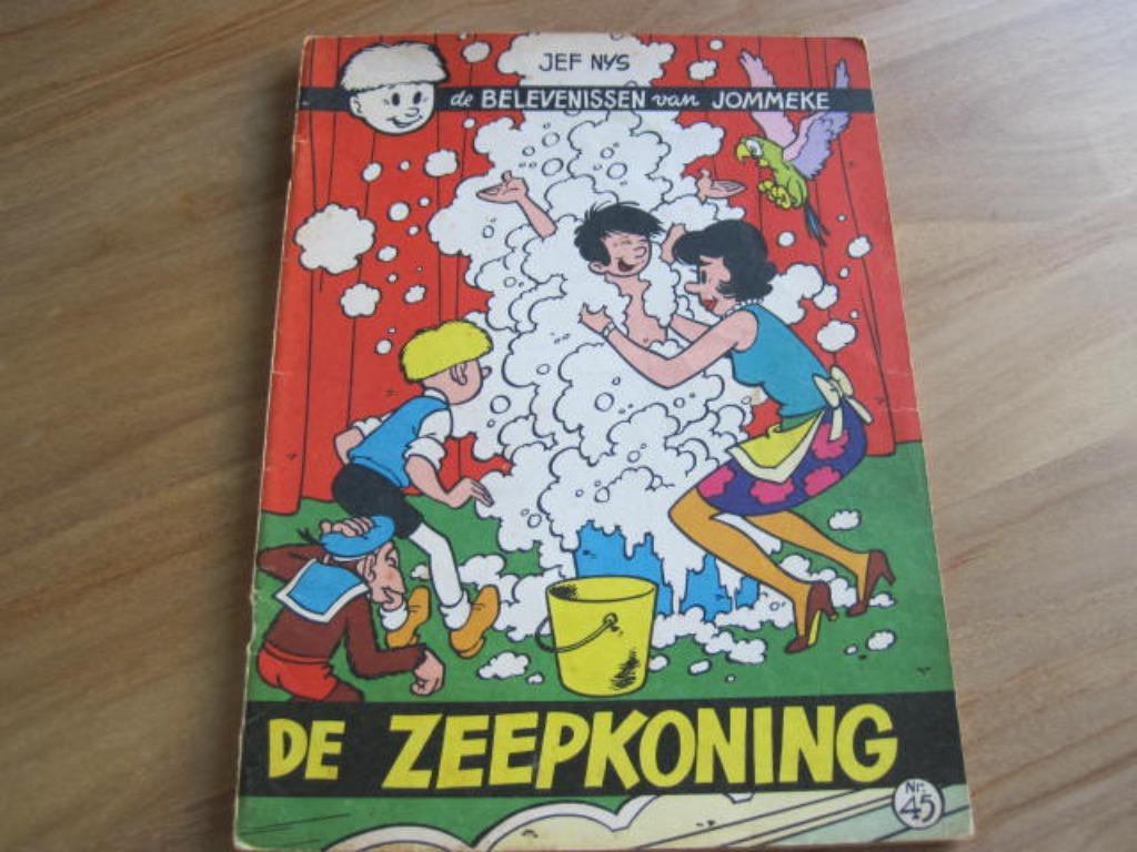 strip : Jommeke, nr. 45, De Zeepkoning, Boeken, Ophalen of Verzenden, Gelezen