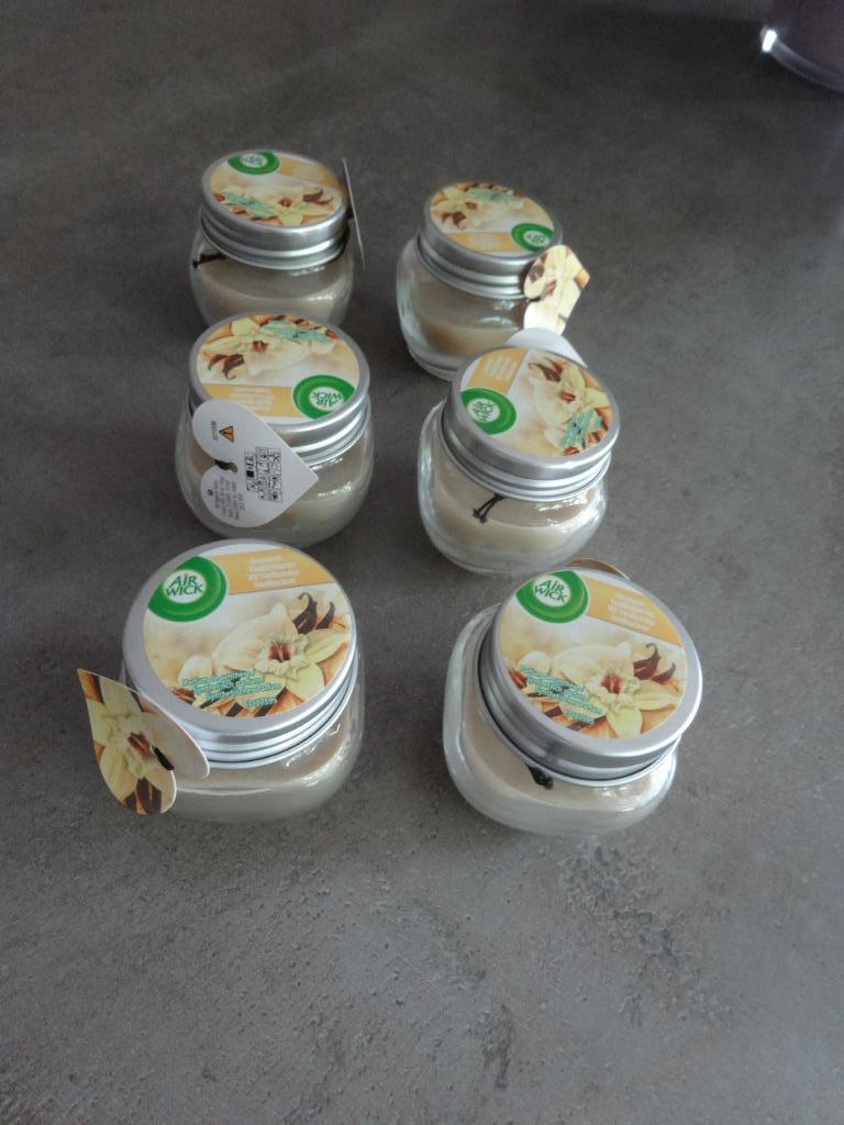 Air Wick mini geurkaarsjes, Ophalen of Verzenden, Nieuw, Crème, Kaars