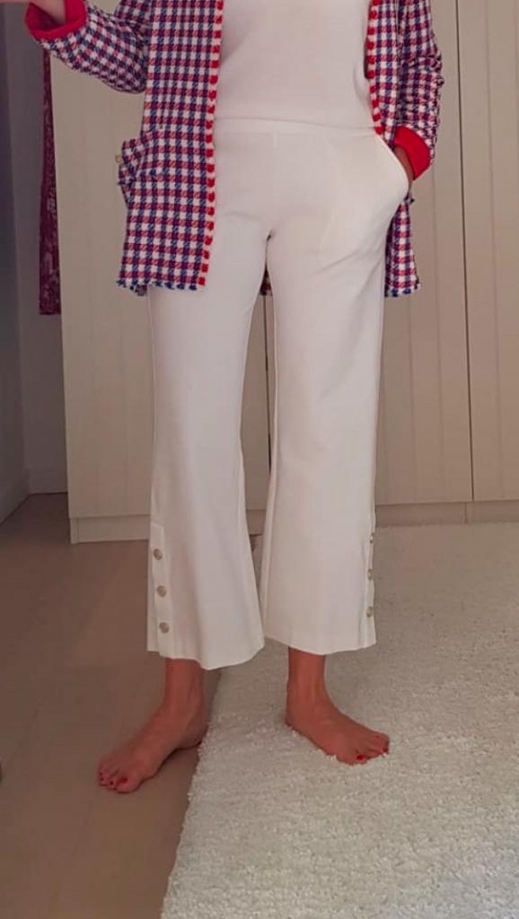 Broek Twinset, Kleding | Dames, Maat 38/40 (M), Twinset, Wit, Nieuw
