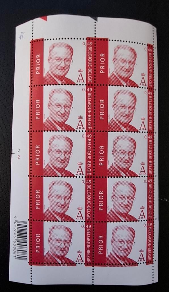 België: OBP 3132 ** Koning Albert II 2002., Koninklijk huis, Frankeerzegel, Ophalen of Verzenden, Zonder stempel
