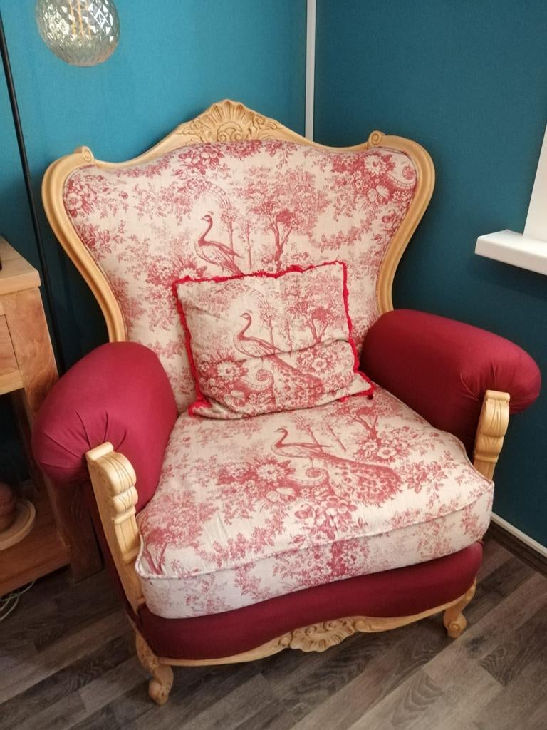 Belle chaise baroque, Une personne, Landelijk, Enlèvement, Utilisé