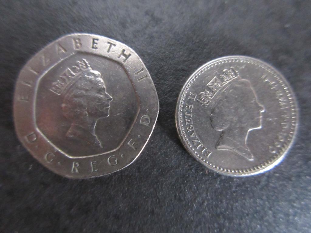 3  pièces anglaises, Enlèvement ou Envoi, Autres pays, Monnaie en vrac
