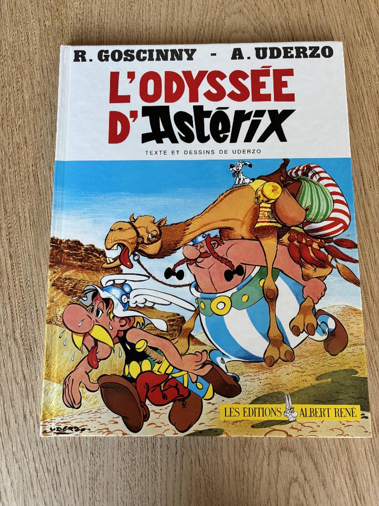 De Asterix Odyssee - Ed. Albert René, Eén stripboek, Ophalen of Verzenden, Zo goed als nieuw, Uderzo - Goscinny