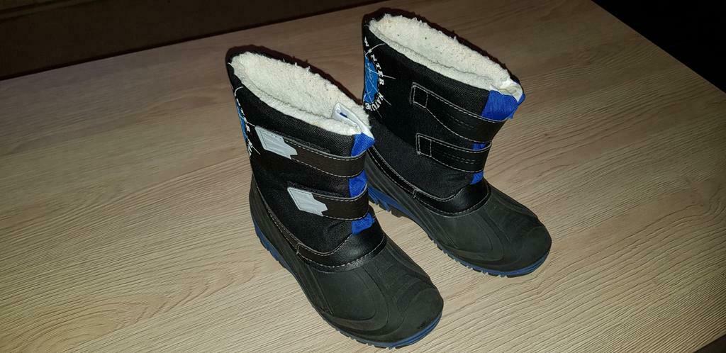 blauwe laarzen met pels in - maat 31, Enlèvement, Bottes