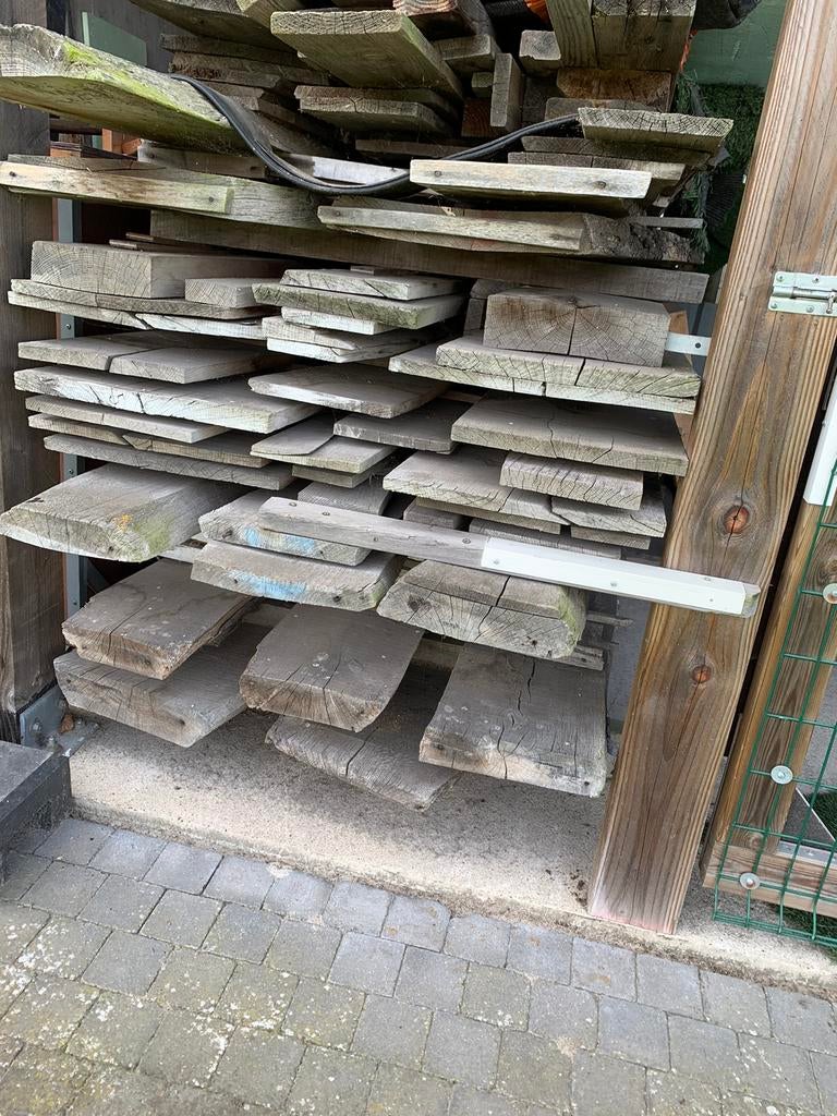 Natuur gedroogde eiken planken voor meubels van te maken., Ophalen, Eiken