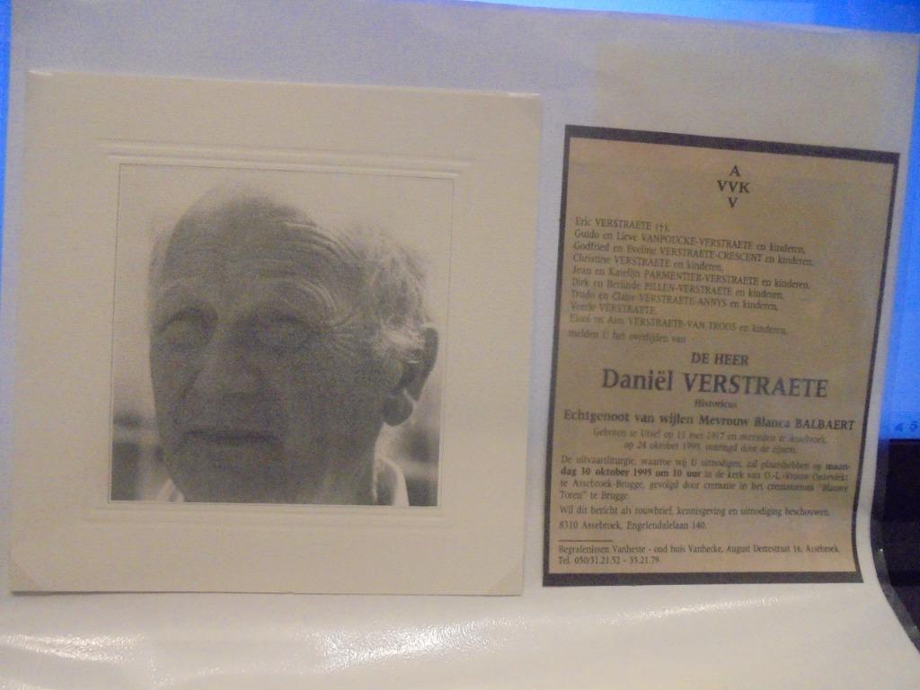 dp Daniel Verstraete, Verzamelen, Ophalen of Verzenden, Bidprentje