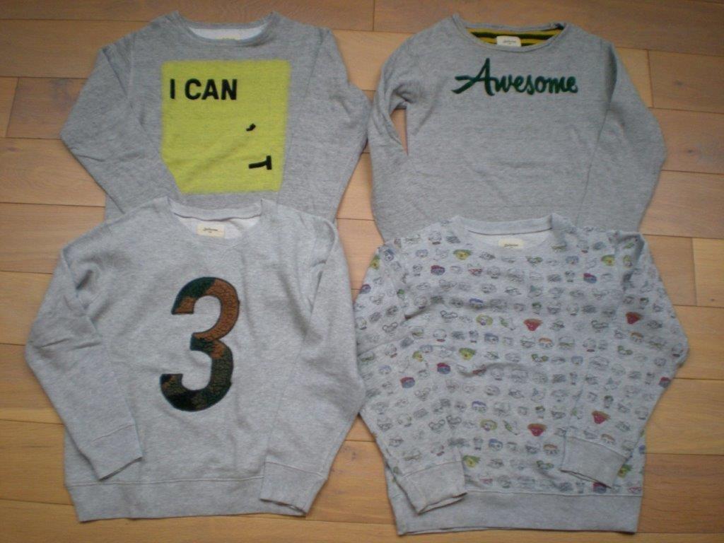 pakket truien sweaters merkkleding 10 jaar maat 140, Ophalen of Verzenden, Gebruikt, Jongen, Trui of Vest