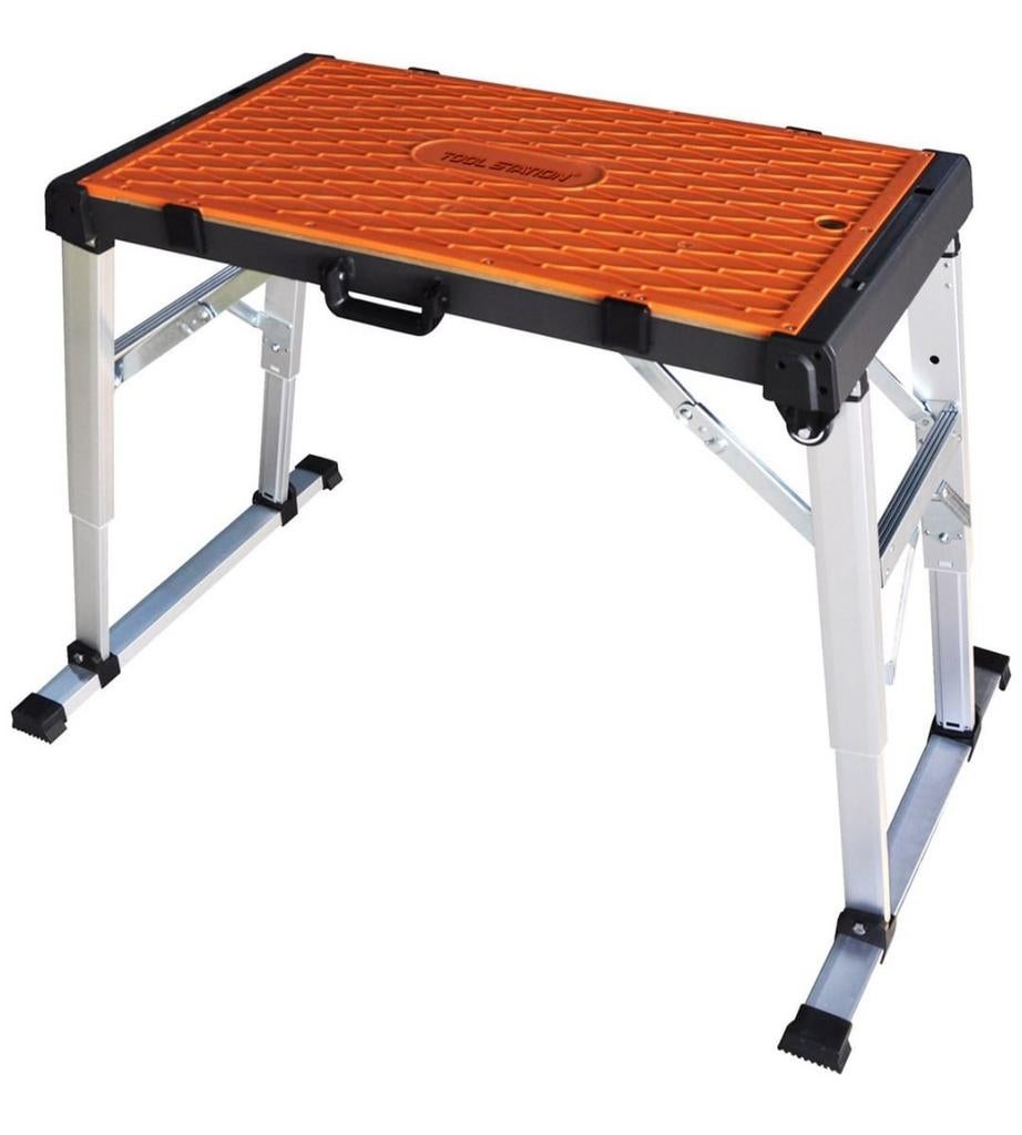4voudige werktafel, Ophalen, Zo goed als nieuw, Inklapbaar