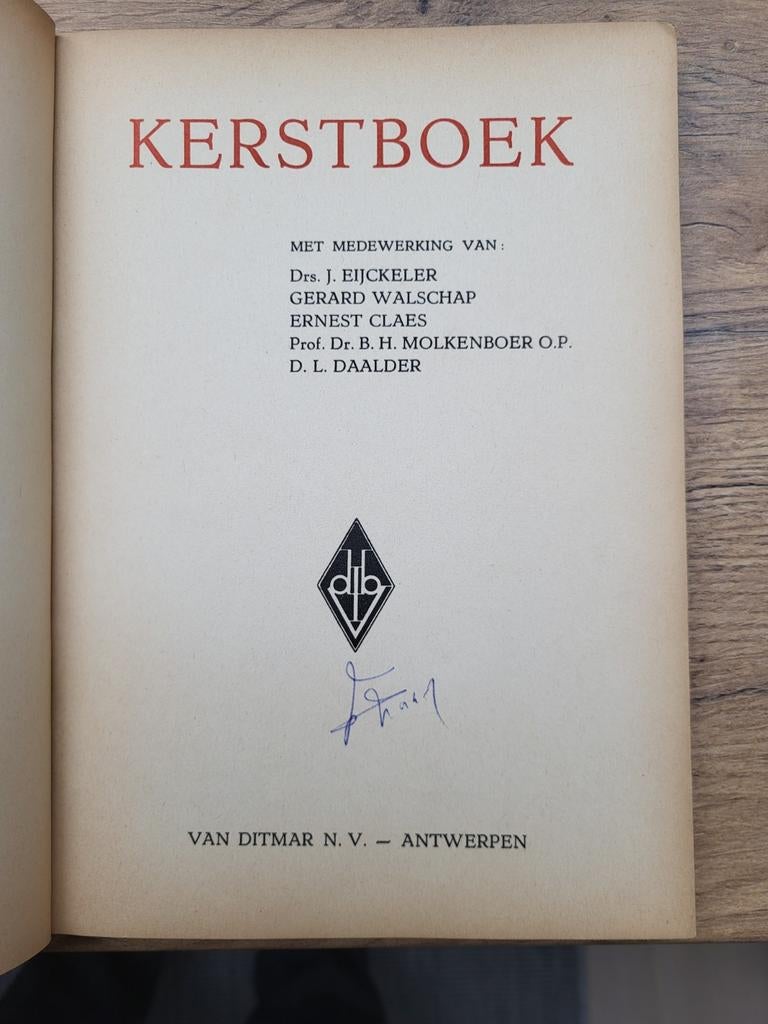Het Vlaamsche Kerstboek - E. Claes - Walschap - A. Pieck, Boeken, Literatuur, Gelezen, Ophalen of Verzenden