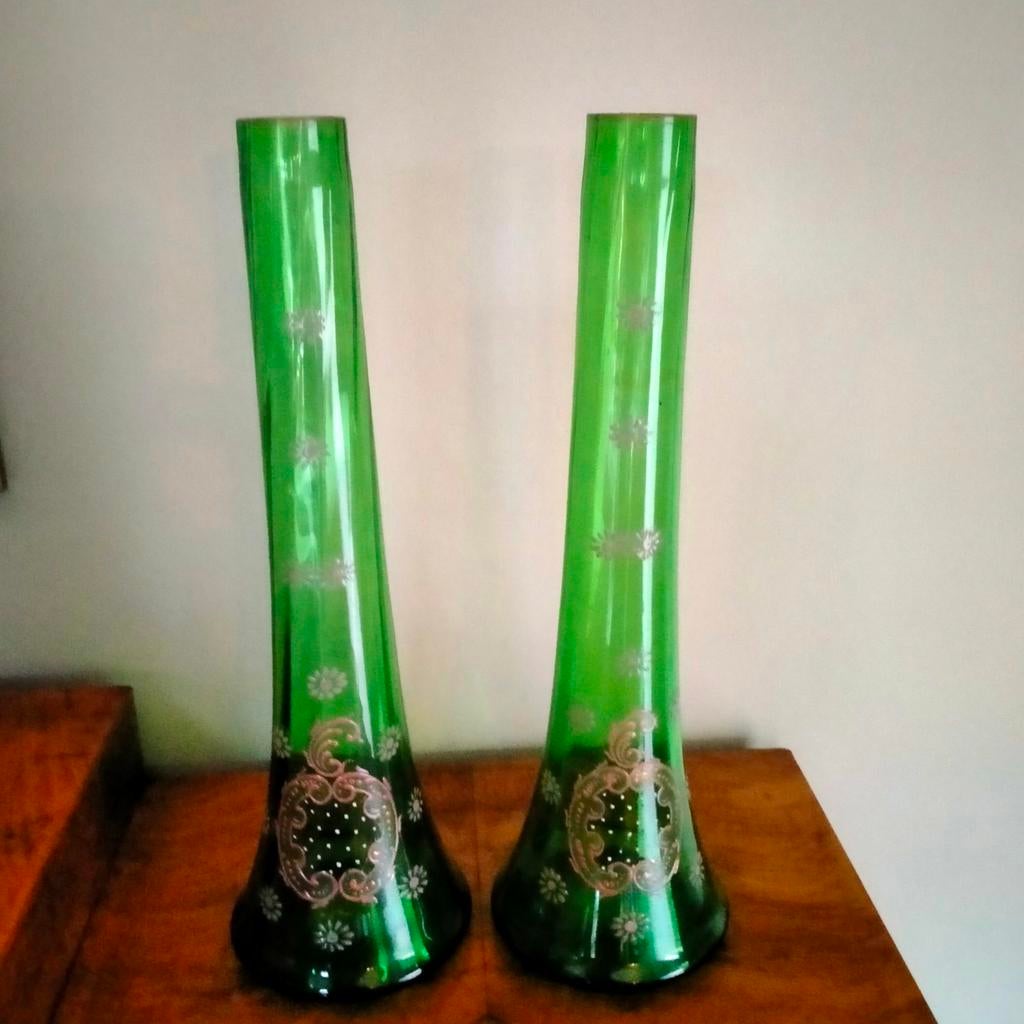 magnifiques vases peints à la main. L'un d'eux : squameux, Antiquités & Art, Enlèvement