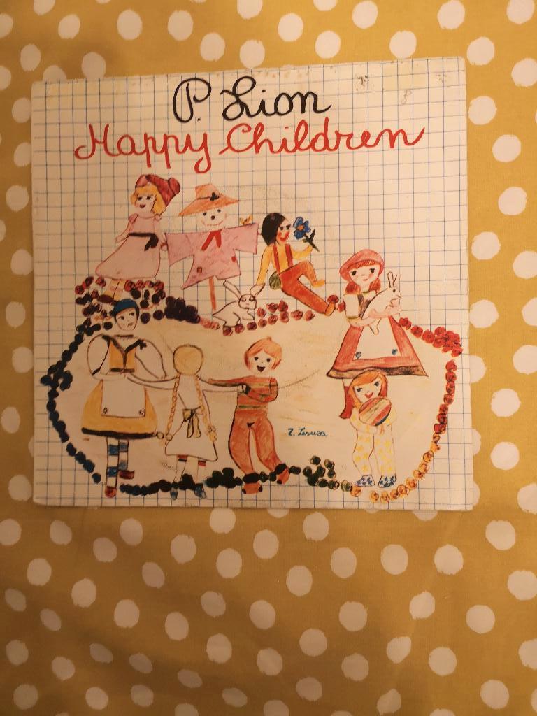 singel P.lion happy children (poste gratuit), CD & DVD, Vinyles Singles, Enlèvement ou Envoi, Single, Utilisé, Enfants et Jeunesse