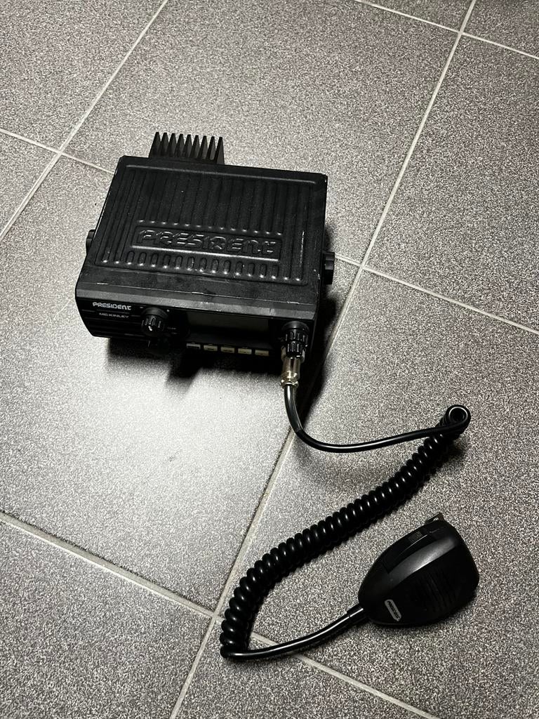 CB president mc kinley, Telecommunicatie, Ophalen, Gebruikt, Zender en Ontvanger