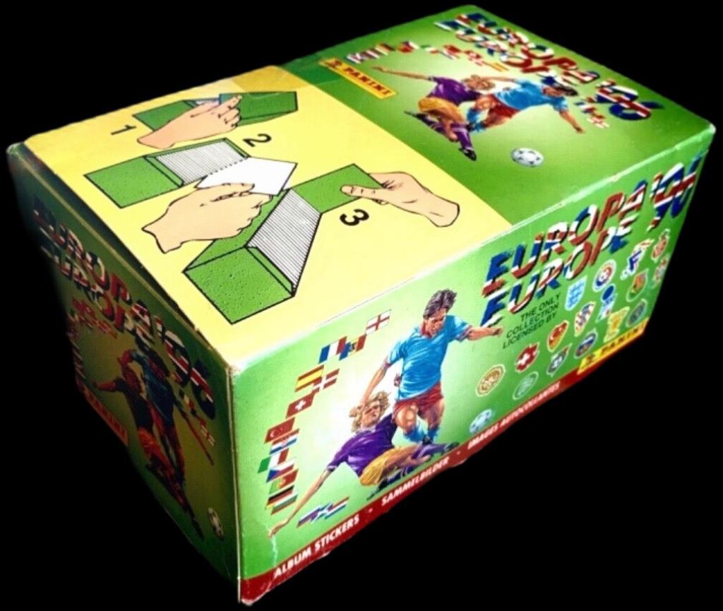 Panini EURO 96 Box Display Zakje EK 1996 Stickers, Envoi