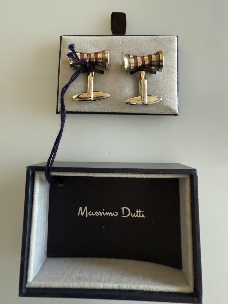Nouveaux boutons de manchette déballés Massimo Dutti, Enlèvement ou Envoi, Neuf