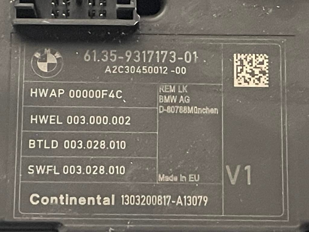 Boitiers BSI BMW 9317173, Enlèvement, Utilisé, /, /
